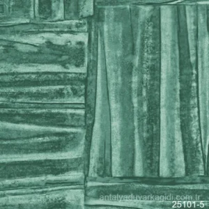 AdaWall 25101-5 Organik Yeşil Doğal Sıva ve Beton Görünümlü Duvar Kağıdı