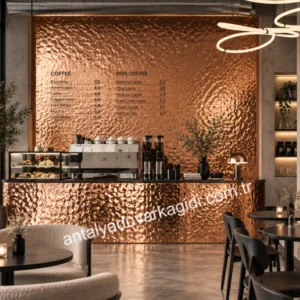AdaWall Rose Gold  Kendinden Yapışkanlı Duvar Kağıdı